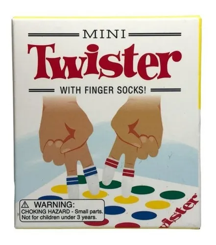 Mini Twister Game with Finger Socks