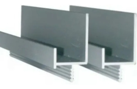 Perfil Tirador De Aluminio Cuadrado 15mm 