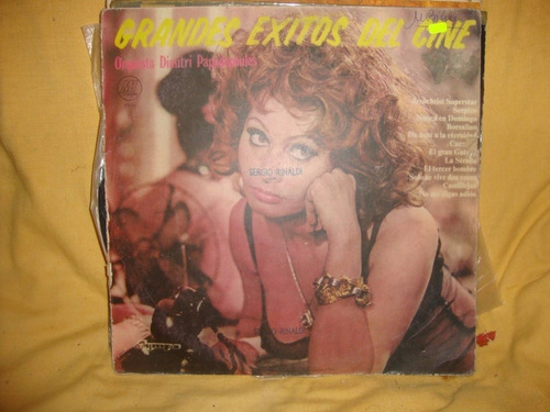 Vinilo Grandes Exitos Del Cine Dimitri Papadopulos Bs1