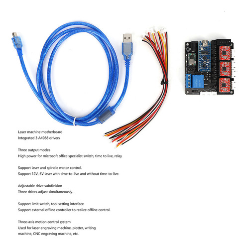 Módulo Controlador Del Kit De Placa Base Láser De Placa De C