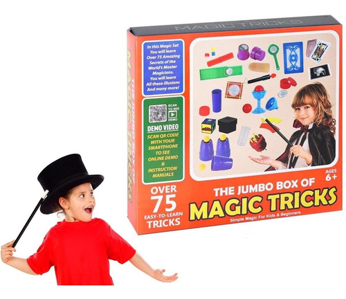 Juego De Magia Niños 75 Trucos Show Infantil Magica Bola8