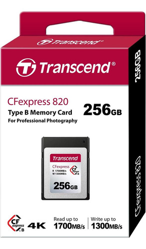 Tarjeta Transcend 256gb Cf Express