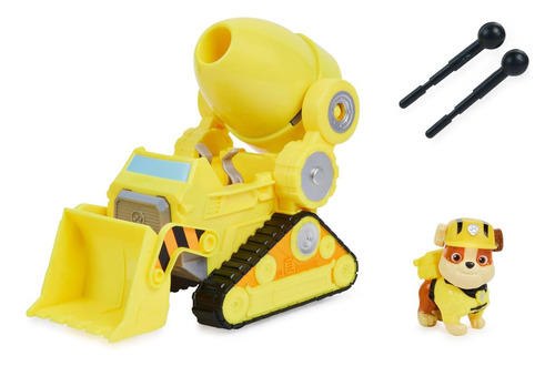 Paw Patrol, La Película De Lujo De Rubble Transforming Toy C