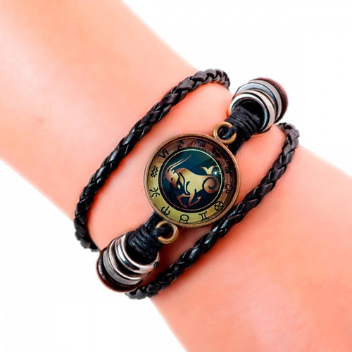 Pulsera Capricornio Signo Zodiacal + Estuche Dayoshop