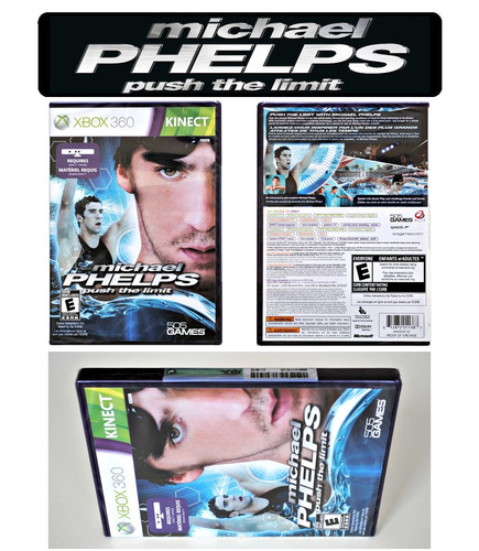 Michael Phelps Push The Limit Kinect Xbox 360 Lacrado