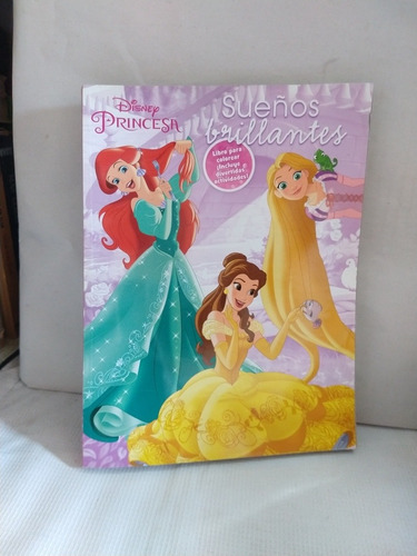 Libro Disney Princesa Sueños Brillantes 