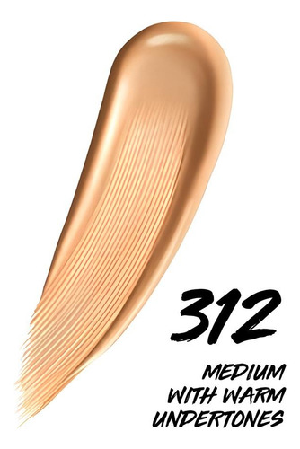 Superstay | Base De Maquillaje + Vitamina C | 24h Skin Tint Tono 312 Medium With Warm