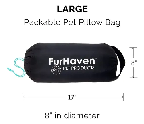 Cama De Viaje Para Perros Grandes Y Medianos Furhaven Con...
