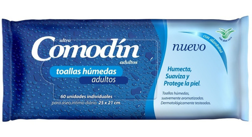 Toallas Humedas Comodin Adulto X60u