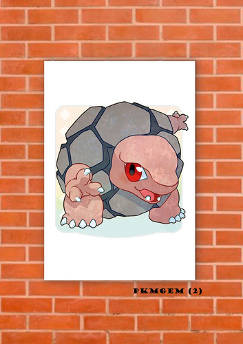 Cuadros Poster Pokemon Golem 29x41 (gem 2)