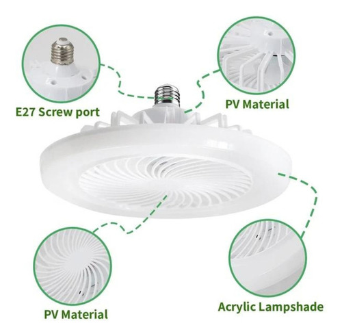 Ventilador De Techo Con Control Remoto Lámpara-ventilador Multifuncional Con Tres Tonos De Luz Ajustables Para Dormitorios Y Salones.