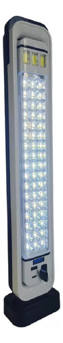 Lámpara De Emergencia Led Con Batería Recargable Blanco