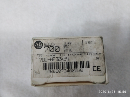 Relevador Allen Bradley (6pzs) 24v Ac/dc 8 Pines 700-hf32a24 (Usado)