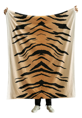 Cobija Frazada Manta Yo Soy La Señora Loca De Los Perros Animal Print Tigre Frazada Ligera 110x160cm