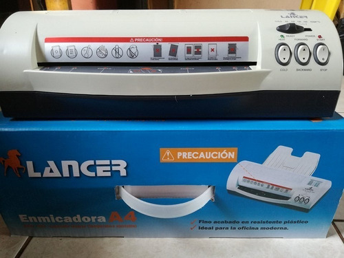 Plastificadora Emplasticadora Laminadora A4 Profesional