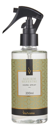 Home Spray 200ml Antimofo Aromatizador Sensação De Bem-estar Aroma Alecrim Silvestre