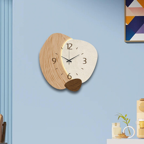 Dsv Reloj De Pared Silencioso, Reloj De Pared Para Marrón