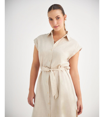 Vestido Esprit 499f008 Crudo