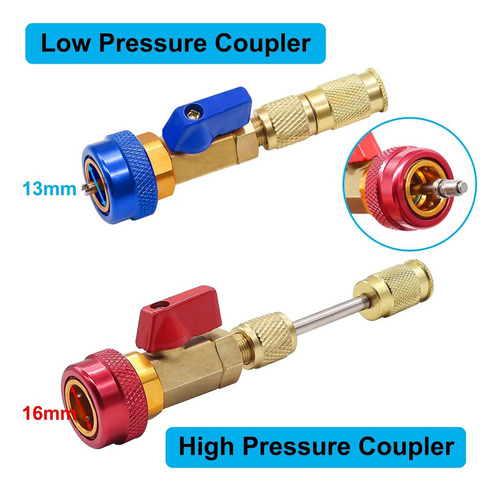 Kit De Herramientas De Instalación Rápida R134a Valve Core,