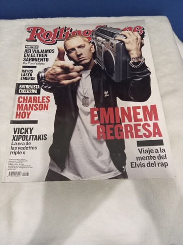 Revista Rolling Stone. Eminem. Año 2014. Edición 191