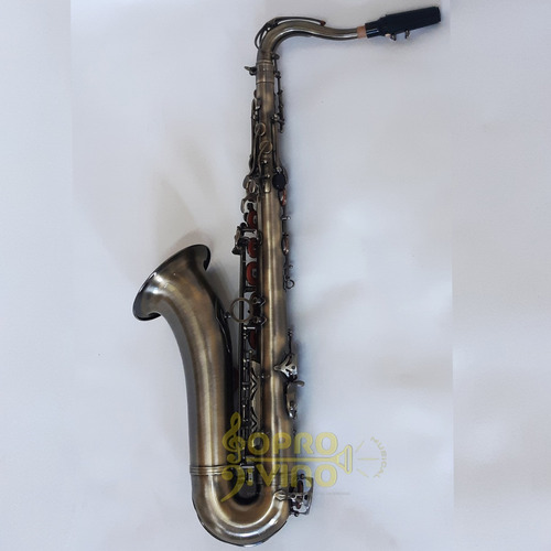 Sax Tenor Sib Envelhecido Escovado Dolphin