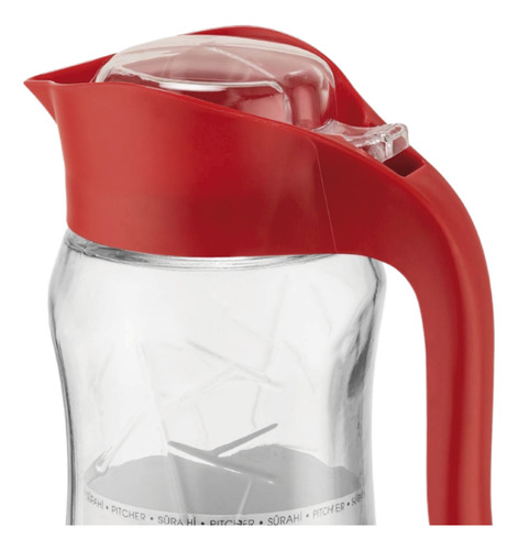 Set 2 Piezas Jarra De Vidrio Geometry 1.6 L