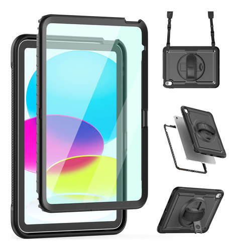 Funda Para iPad 10 10.9 / iPad 11 (a16) 2025 Correa + Mica