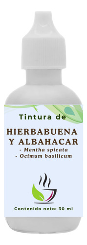 Té De Hierbabuena Y Albahacar En Gotas 30 Ml