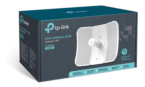 Imagen 5 de 9 de Antena Larga Distamcia Tp-link Cpe610 5ghz 300mbp 23dbi Mimo