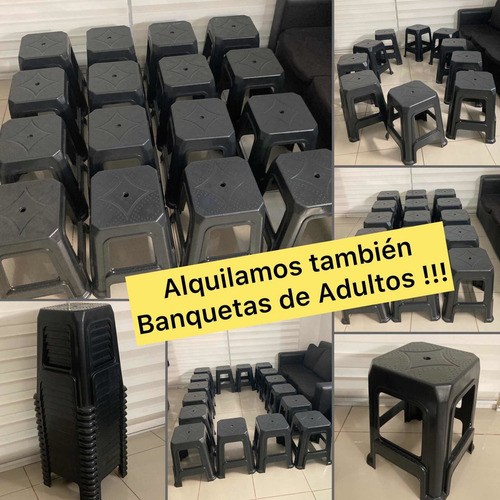 Alquiler Sillas Y Mesas Infantiles P/cumples $75.000 !!!!