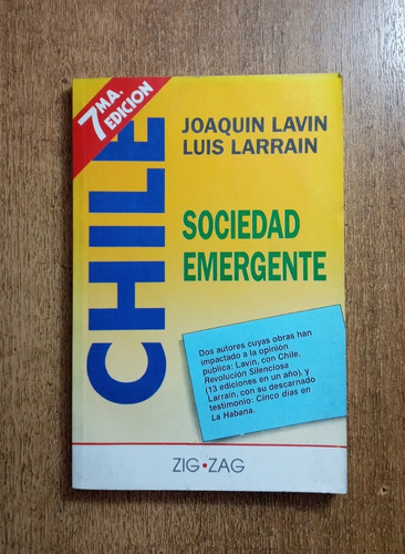 Sociedad Emergente / Joaquín Lavín Y Luis Larraín