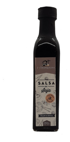 Salsa De Soja Tradicional 250 Ml Marca La Tranquilina