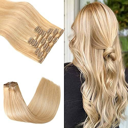 Extensiones De Pelo Clip 22 Pulgadas Extensiones De Wbm8q