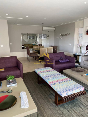 Imagem 7 de 15 de Venda De Lindo Apartamento De Alto Padrão Em Alphaville - 512