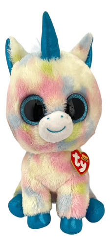 Peluche Ty 25 Cm Unicornio Blitz Beanie Boos