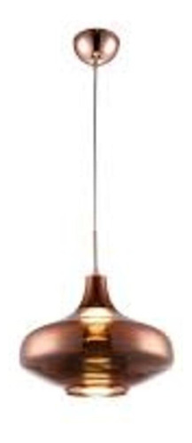 Lum Colgante Led Viena Cristal Cobre 5w 20.5x28.5 Cm 3000k Q