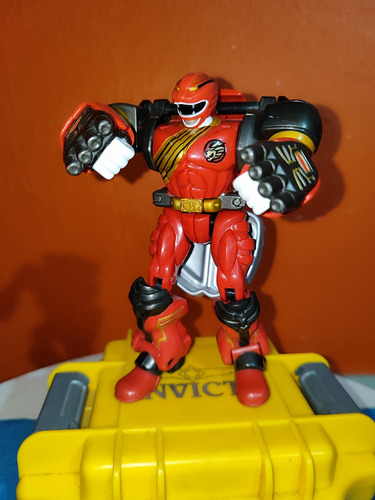 Bandai Power Ranger Wild Force Red Primar Morphin Gorilla (Usado)