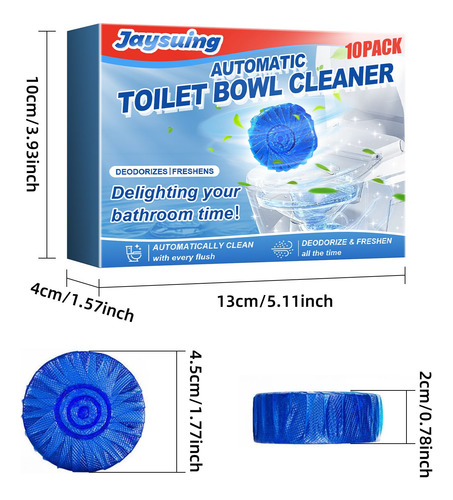 Bloque De Limpieza Toilet Blue