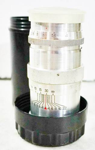 Lente 135mm Jupiter F 4.0 - Produto De Estoque De Loja -