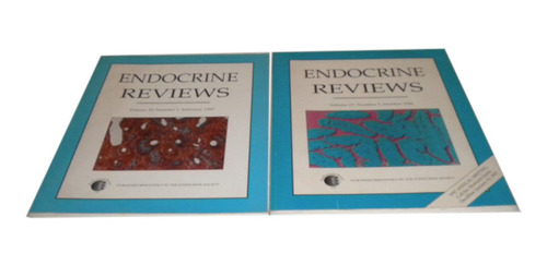 Endocrine Reviews V 17 E 18 Endocrine Society  Em Ingles Livro (