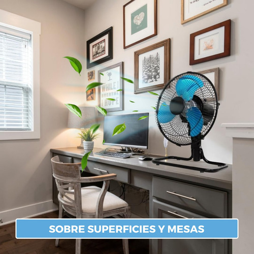 4 Pzs Ventilador Pedestal 3 Aspas Abánico 18 Pulgadas 3 En 1