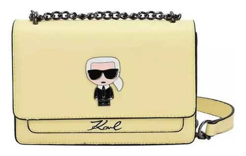 Bolso Bandolera De Cuero Karl Lagerfeld De Lujo De Moda 2023