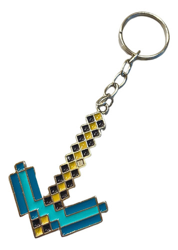 Chaveiro Picareta De Diamante Minecraft Decoração Única