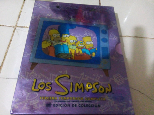 Los Simpsons Tercera Temporada Edicion De Coleccion Dvd