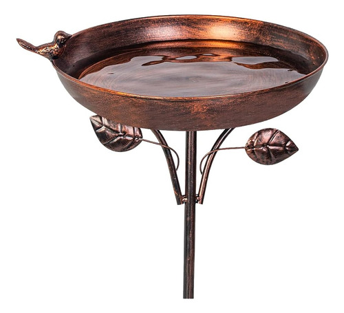 Vewogarden Garden Metal Bird Bath 12  Bird Bath Bowl Con 5 P