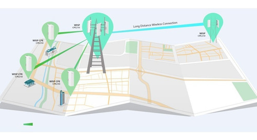 Imagen 7 de 10 de Access Point Para Exteriores 2.4ghz 300mbps, Tp-link Cpe210