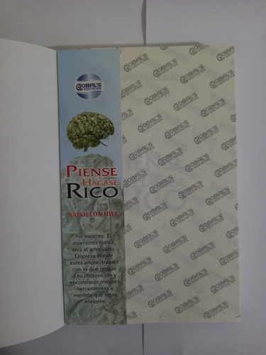 Libro Fisico Piense Y Hagase Rico. Napoleón Hill