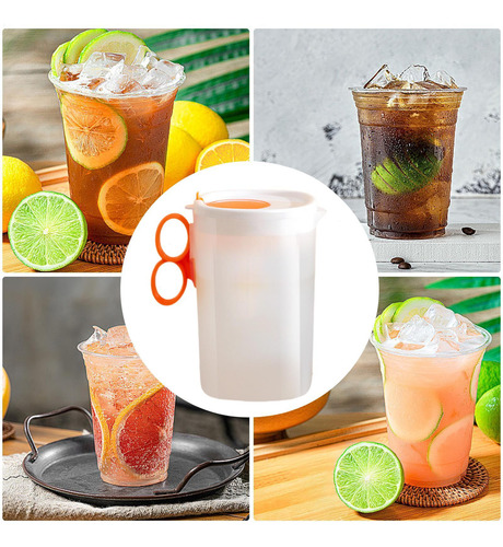 Jarra De Té Jarra Con Tapa Jarra De Agua De 2 2 L Con Recipi