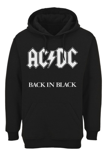 Poleron Acdc Back In Black Rock Abominatron