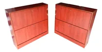 Comprar 2 Botineros Organizadores De Calzados Zapateros, Para 40 A 55 Pares, Preciio En Color Blanco